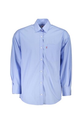 chemise-homme-en-coton-bleu-clair