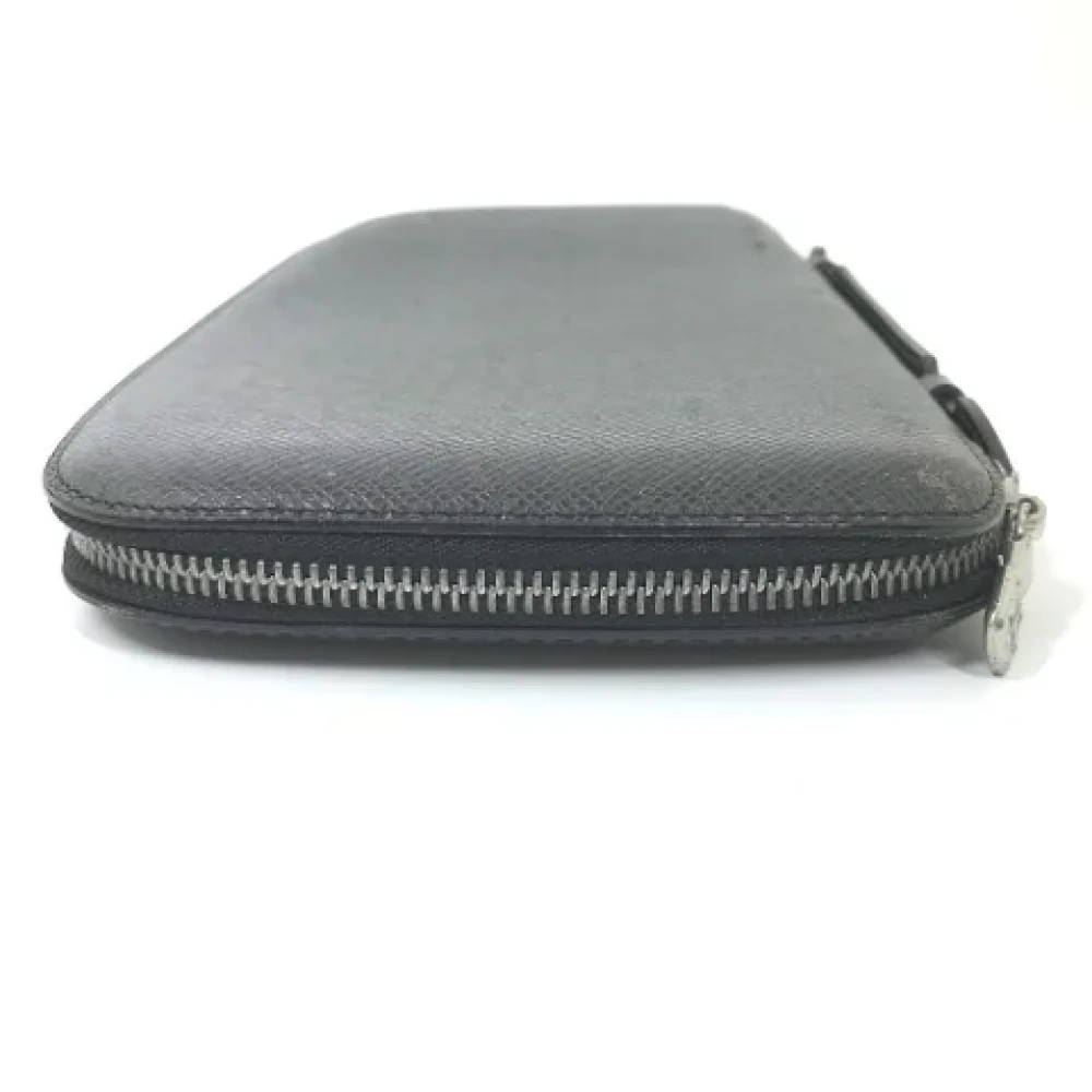 Louis Vuitton Vintage Pre-owned Leather wallets Black Dames