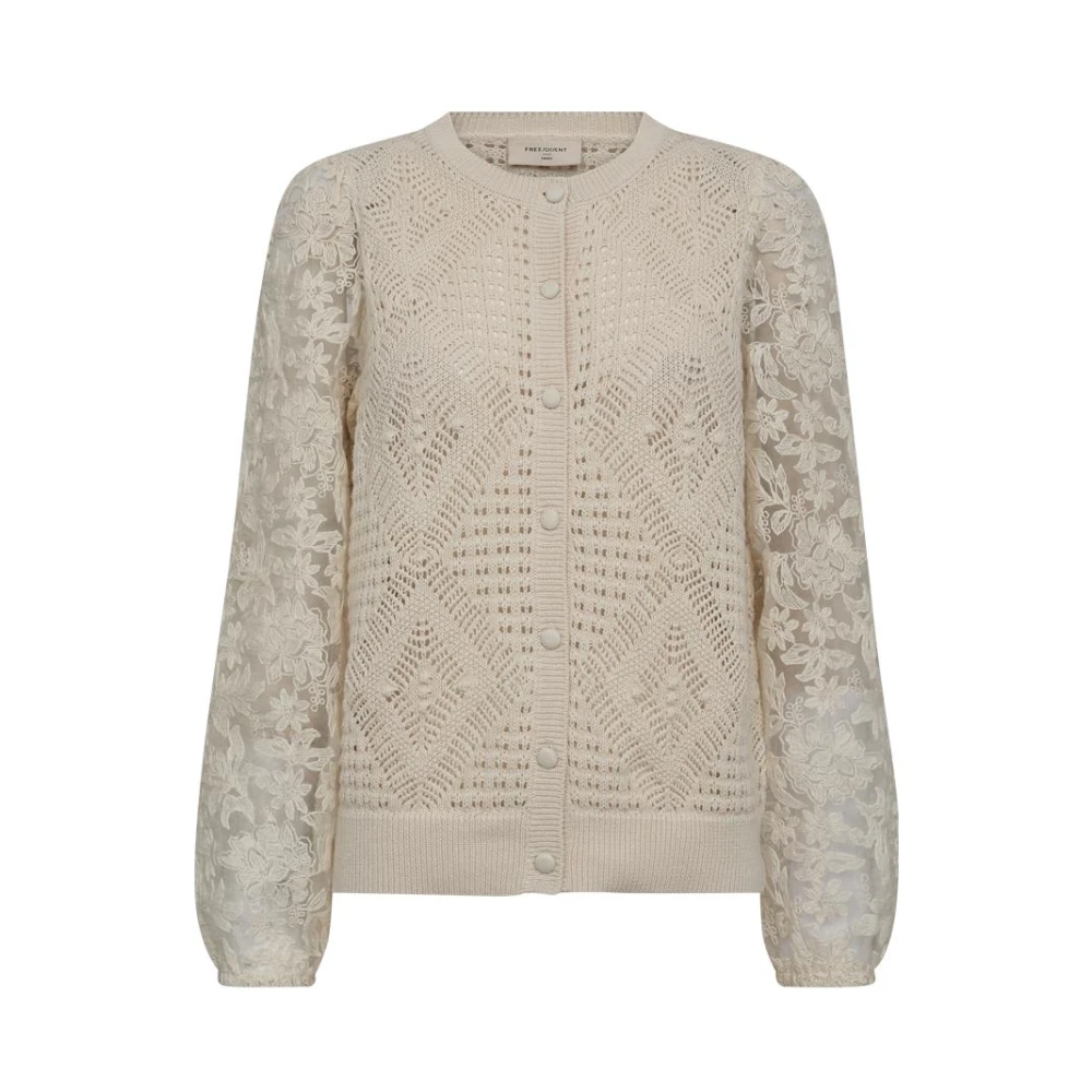 Freequent Stijlvolle Vest Fqvictoria Beige Dames