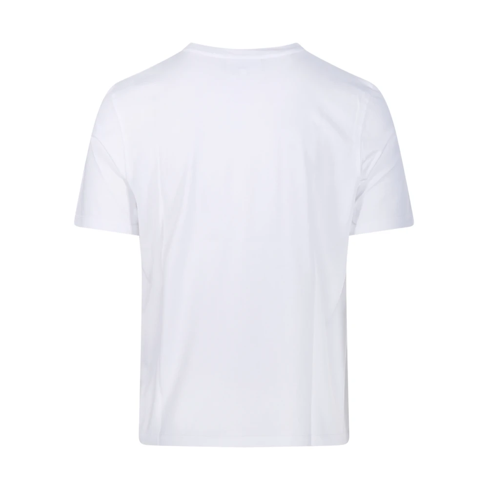 Maison Kitsuné Fox Patch T-shirt White Heren