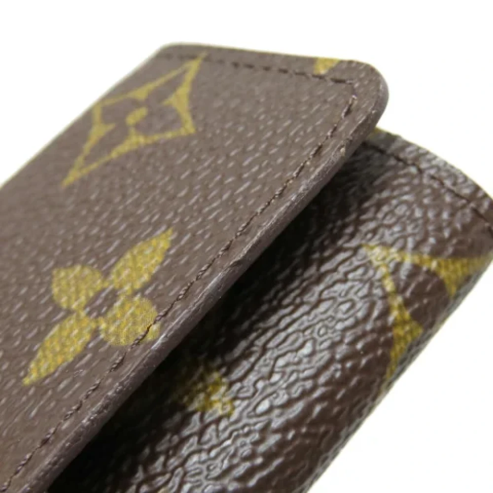 Louis Vuitton Vintage Pre-owned Canvas key-holders Brown Dames