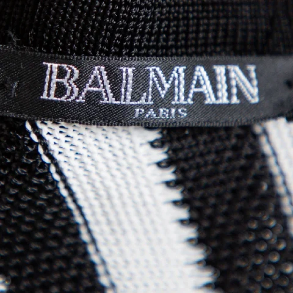 Balmain Pre-owned Knit dresses Black Dames