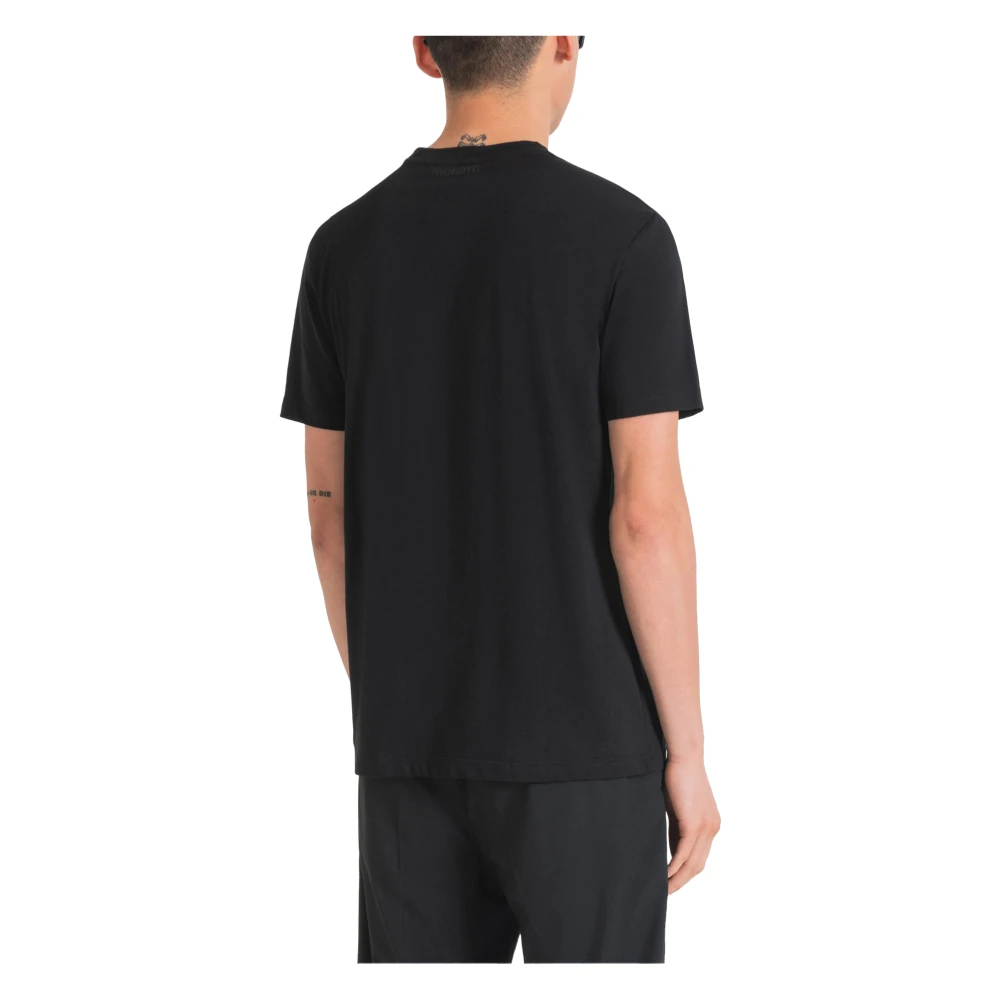 Antony Morato Casual T-shirt Lente Zomer Collectie Black Heren