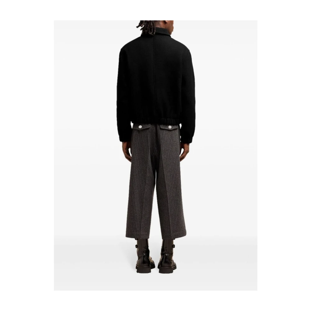 Ami Paris Hart Wol Jack Rits Voorkant Black Heren