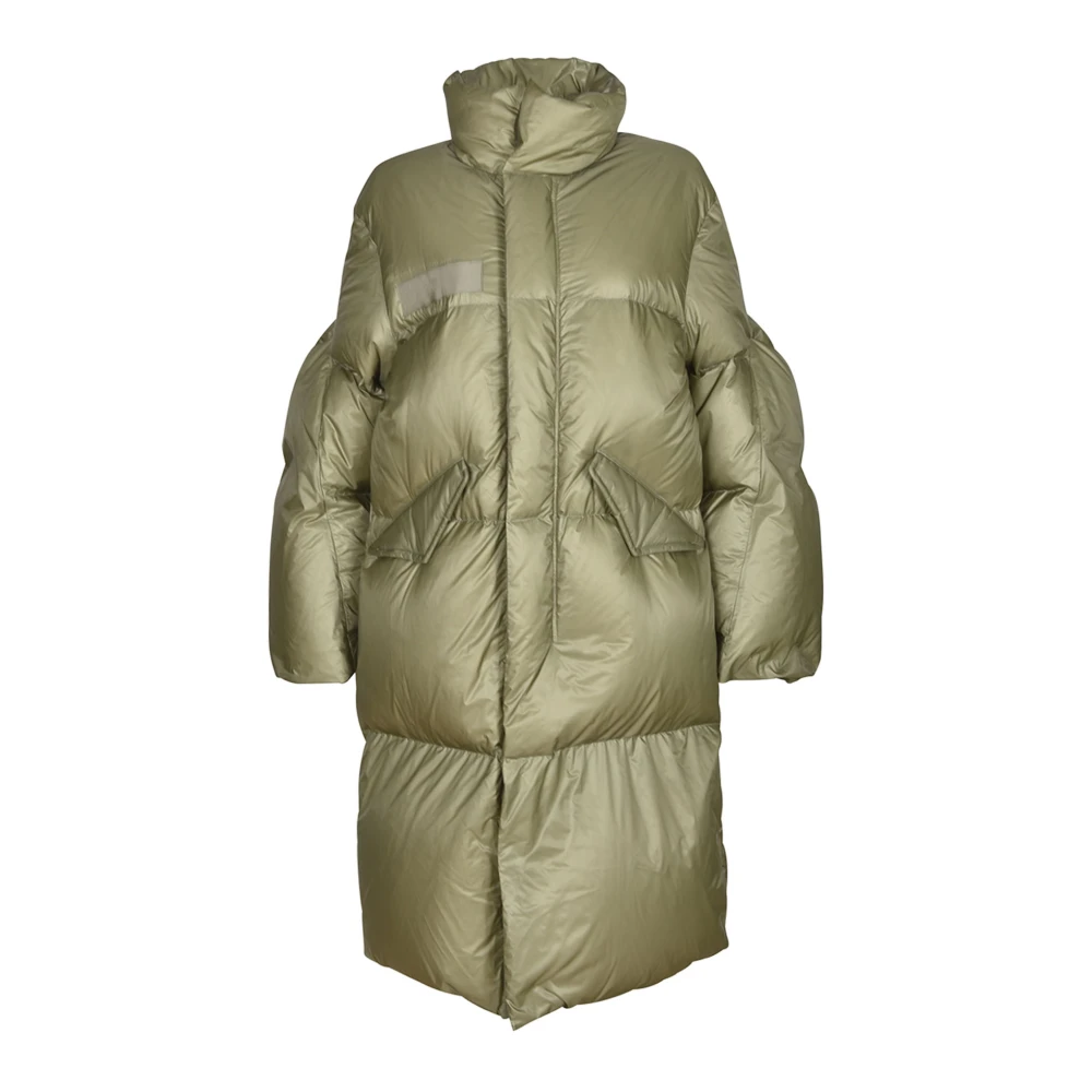 Sacai Stijlvolle Jassen Collectie Green Dames