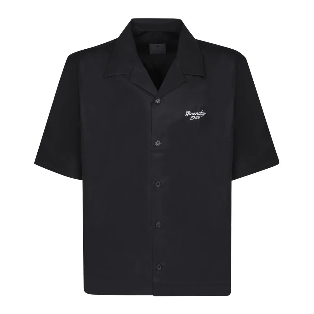 Givenchy Zwarte Overhemden Stijlvolle Upgrade Garderobe Black Heren