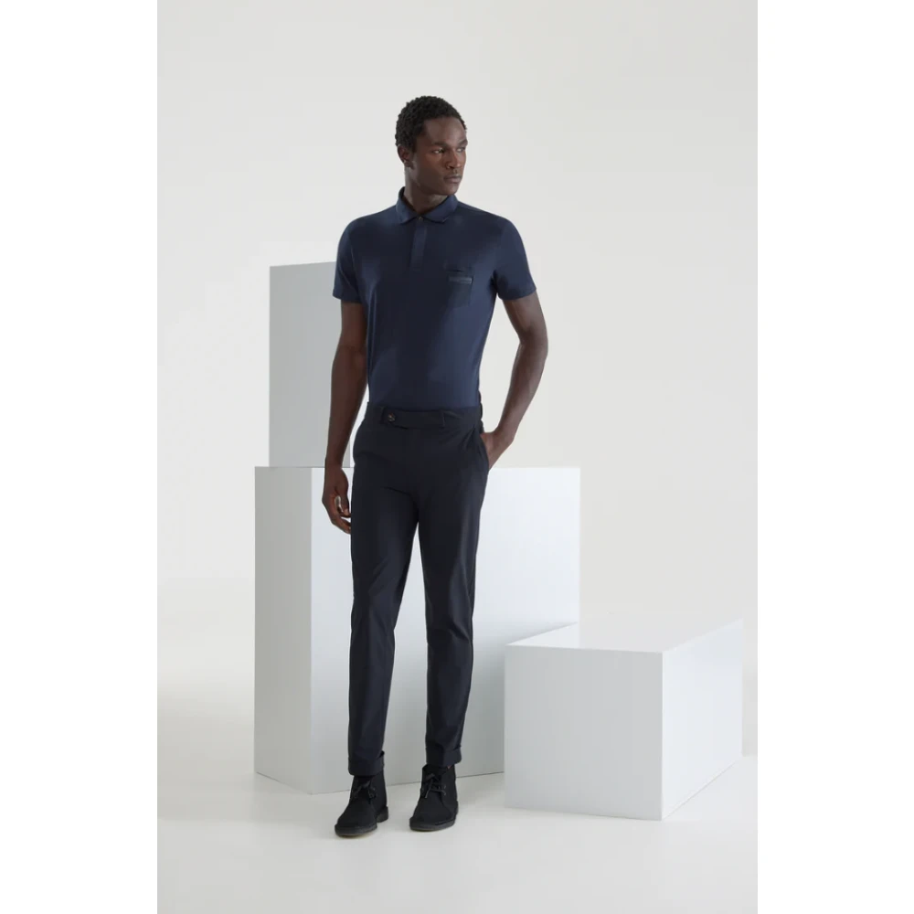 RRD Revo Zwart Poloshirt Blue Heren