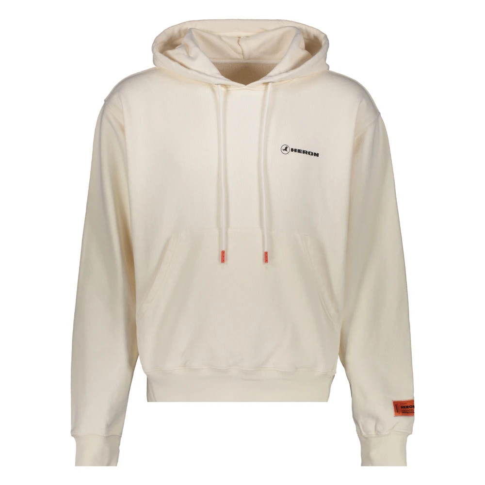 Heron Preston Gedrukte hoodie met logo White Heren