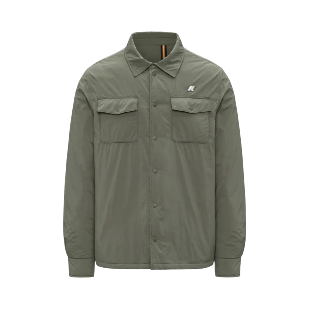 K-Way Homme Vert Vestes, Taille: Xl K2136jw.v15 Veste