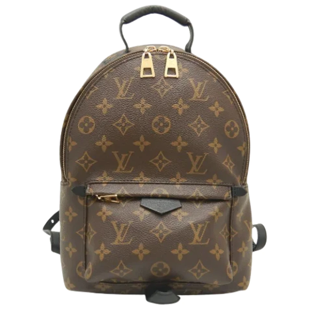 Louis Vuitton Vintage Pre-owned Canvas backpacks Brown Dames