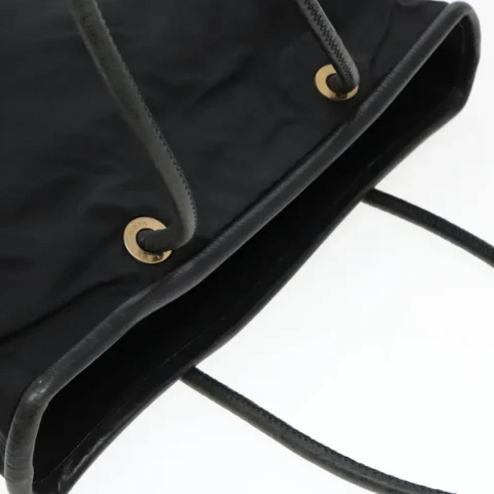 Celine Vintage Pre-owned Nylon totes Black Dames