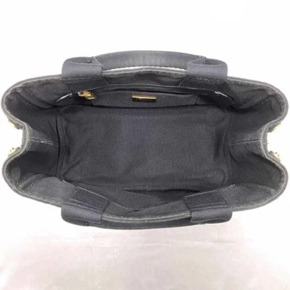 Prada Vintage Pre-owned Fabric prada-bags Black Dames
