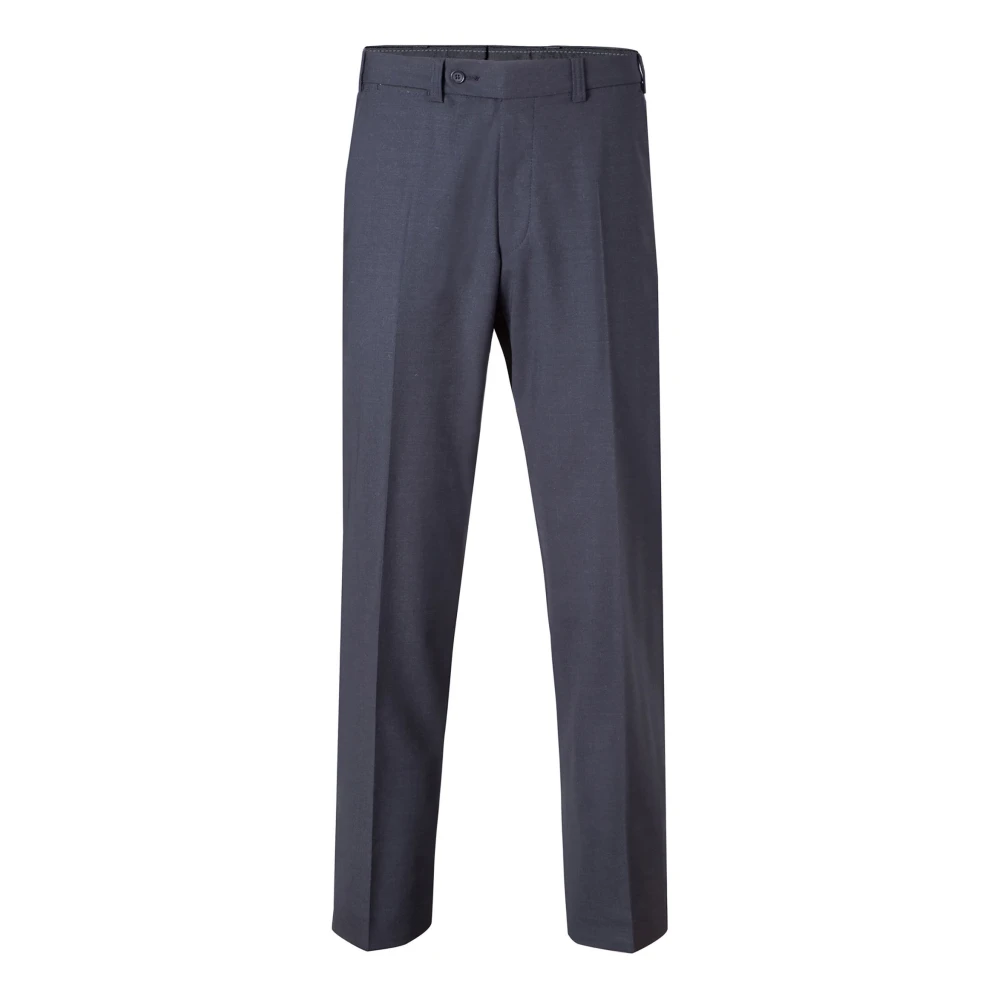 Eurex Elegante wolblend chino broek Gray Heren