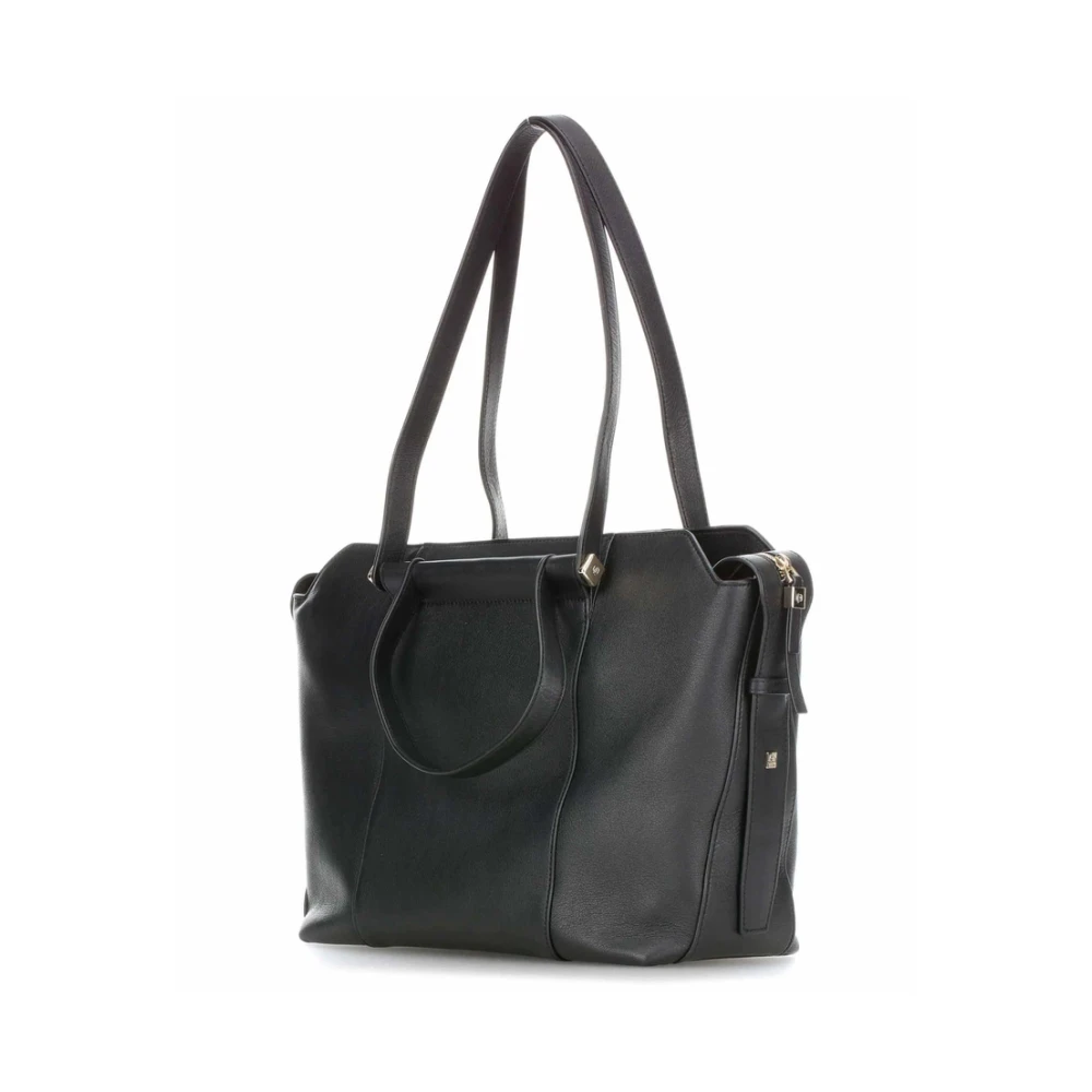 Piquadro Zakelijke Shopper Tas Black Dames
