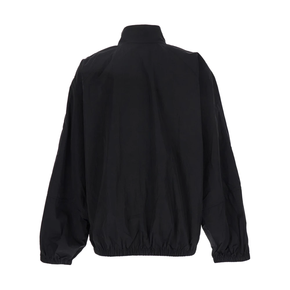 JW Anderson Zwarte Tech Jas met Ritssluiting Black Heren
