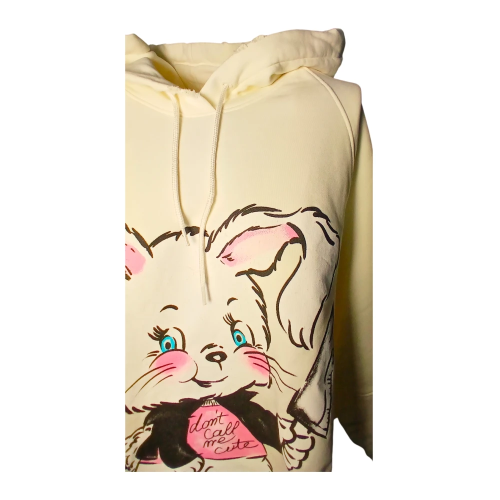Moschino Stijlvolle Sweatshirts en Hoodies Beige Dames