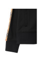 sweat-a-capuche-noir-motif-chevalier-equestre