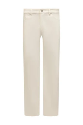 Regular-Fit Denimbyxor med logotypdetalj