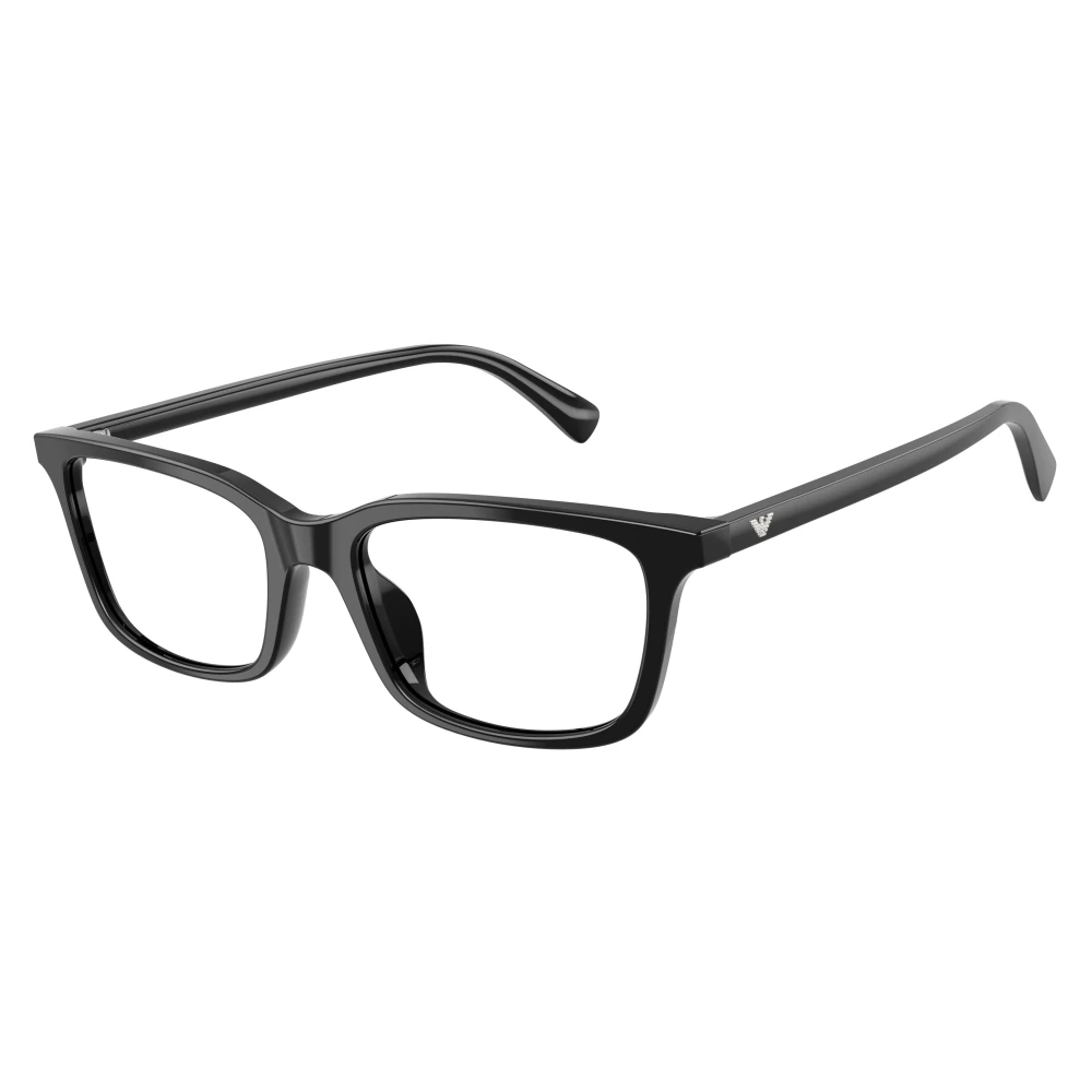 Emporio Armani Black Ea3290u 5017 Woman Optical Frames Acetate Transparent Cat Eye Normal - Image 2