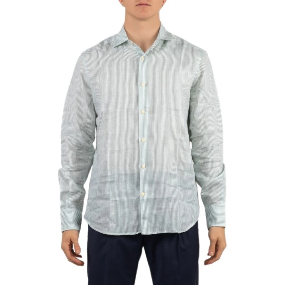 Saint Barth Men's Green Camicia - Casual Shirts - M - Shirts