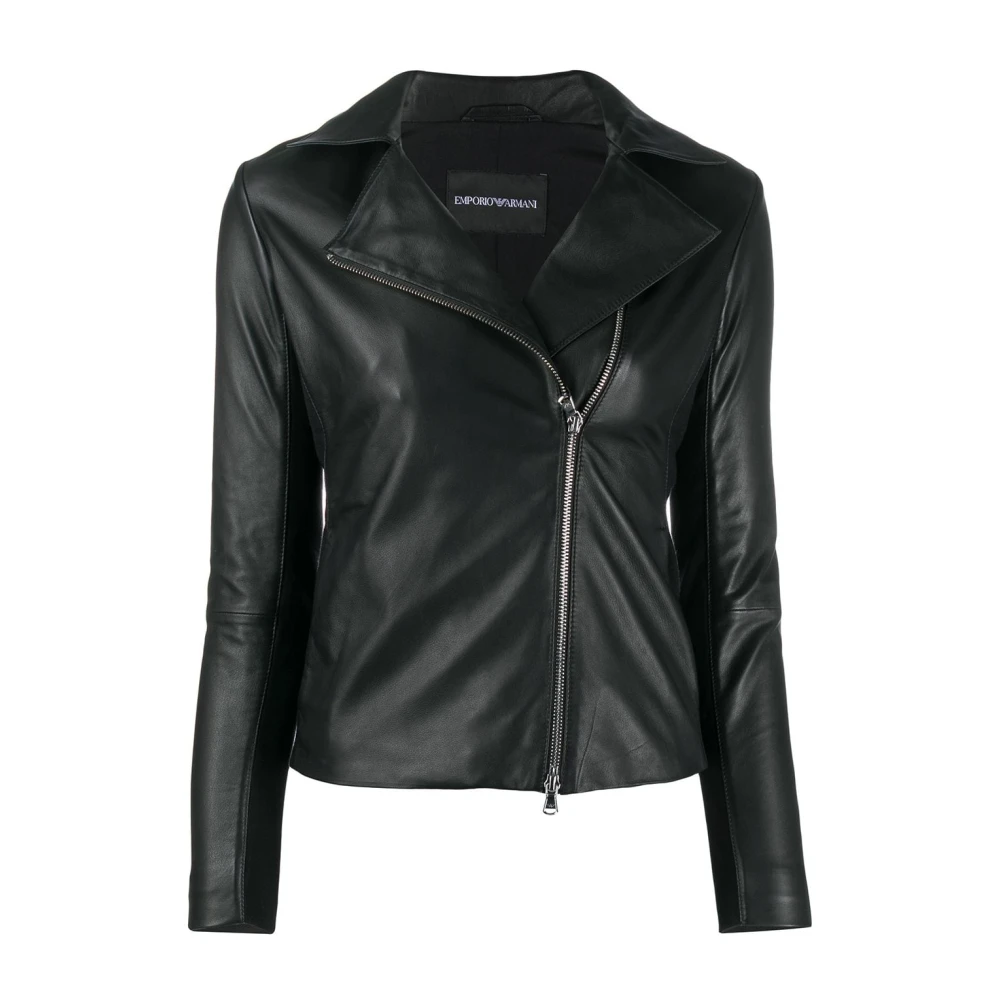 Emporio Armani Mujer Negro Chaquetas, Talla: S