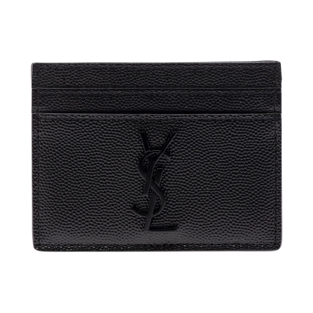 Saint Laurent Card Holder Black Heren