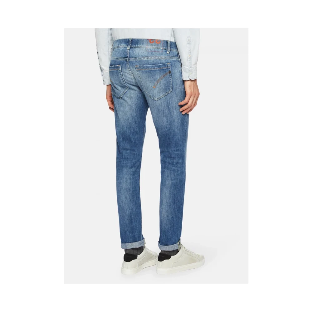 Dondup Moderne Skinny Fit Jeans Blue Heren