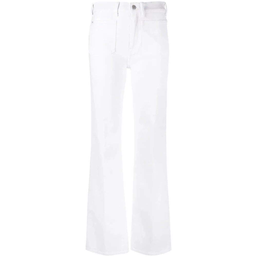 Polo Ralph Lauren Straight Jeans White Dames