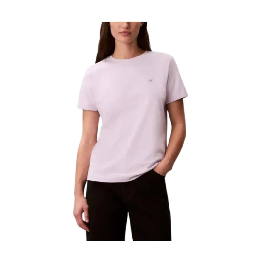 Calvin Klein Women's Purple T-Shirts, Xs, T-Shirt