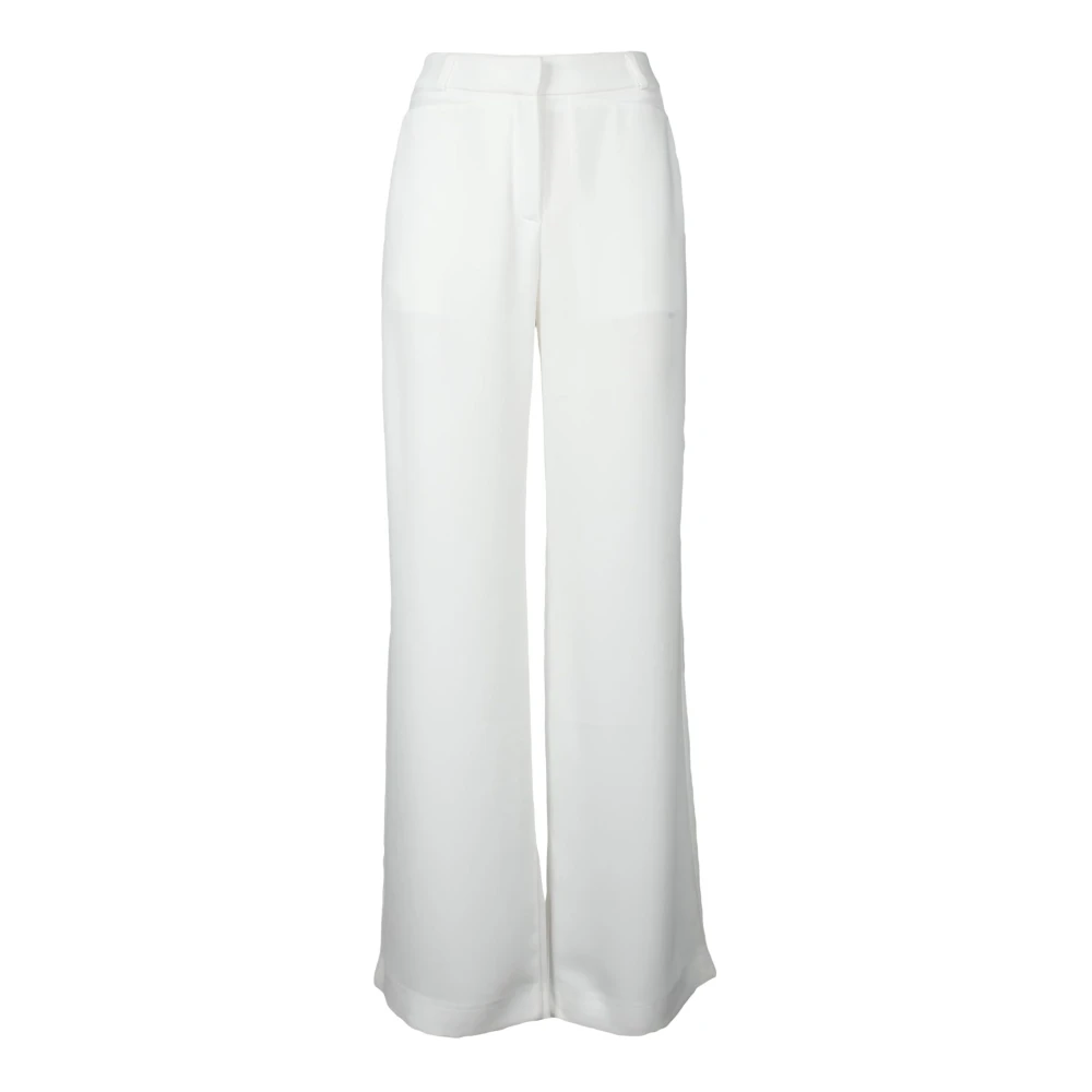 Costume National Moderne Polyesterbroek White Dames