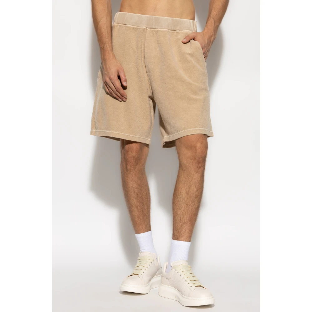 Dsquared2 Katoenen shorts Beige Heren