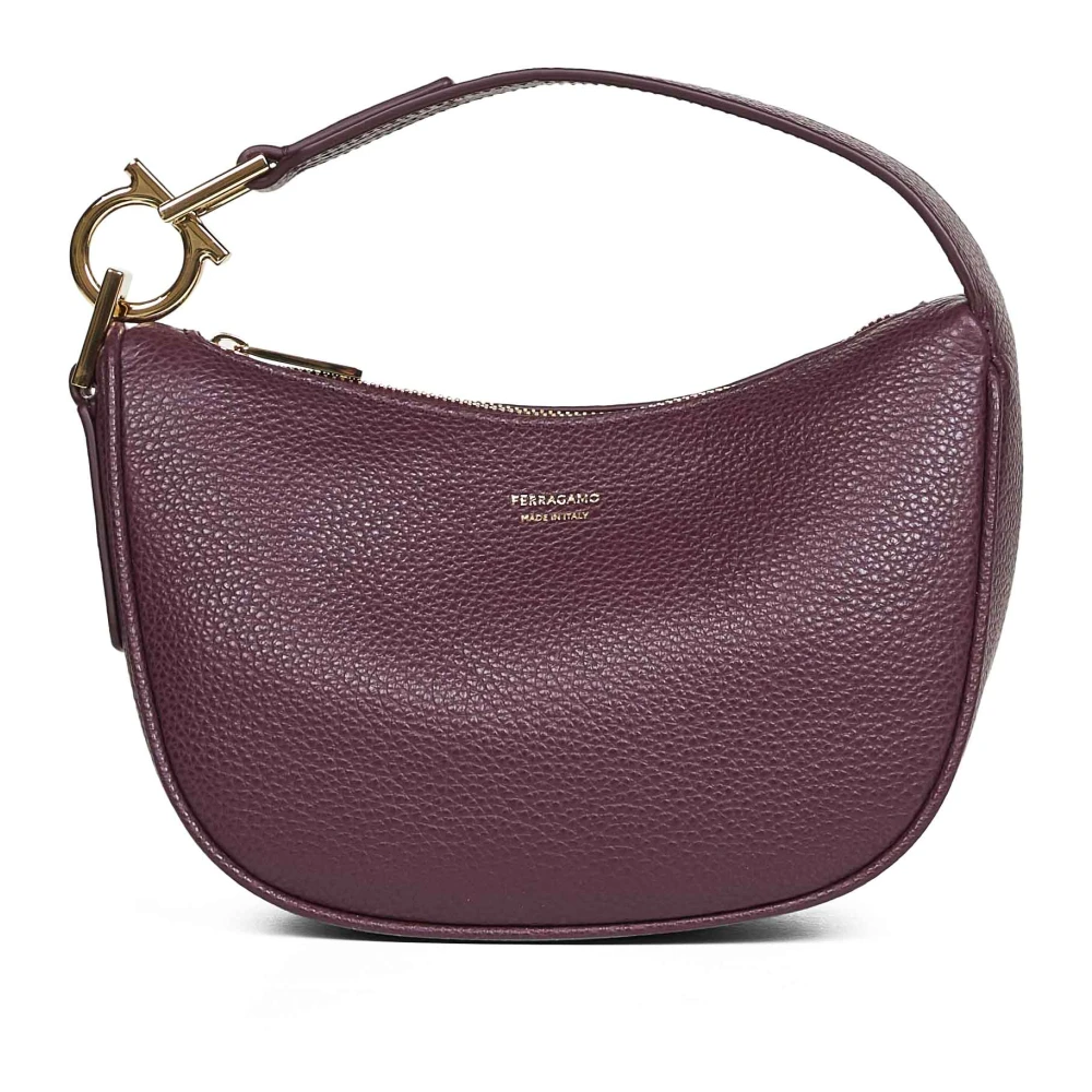 Ferragamo Women's Purple Top Handle Bag