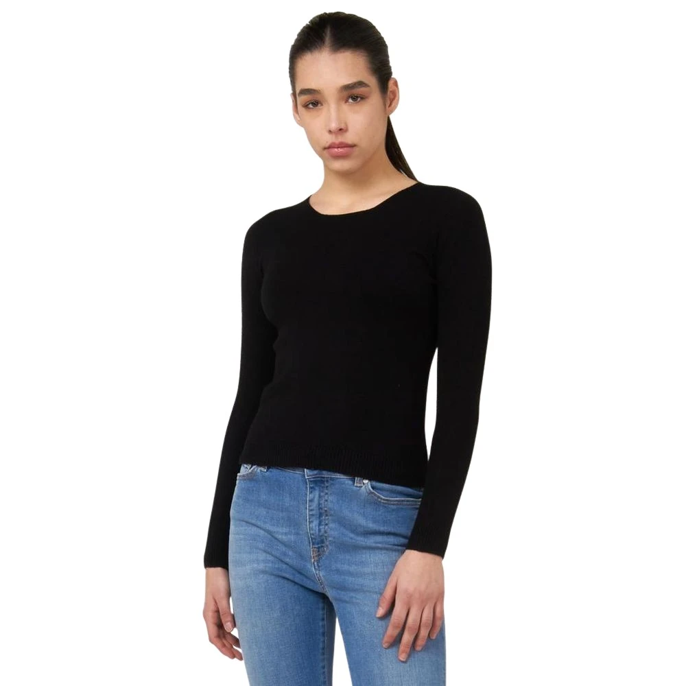 Gas Round-Neck Knitwear - Female - Round-Neck Knitwear - Black - L - Knitwear