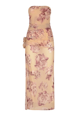 beige-print-dress-for-women