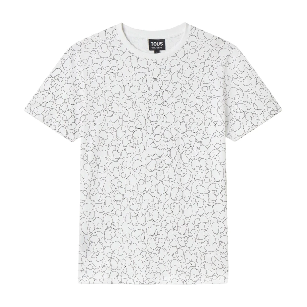 TOUS Vit Dam T-shirt White, Dam