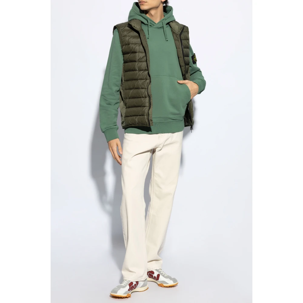 Stone Island Hoodie Green Heren