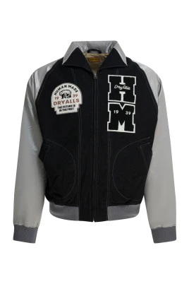 Satin Varsity Jacket
