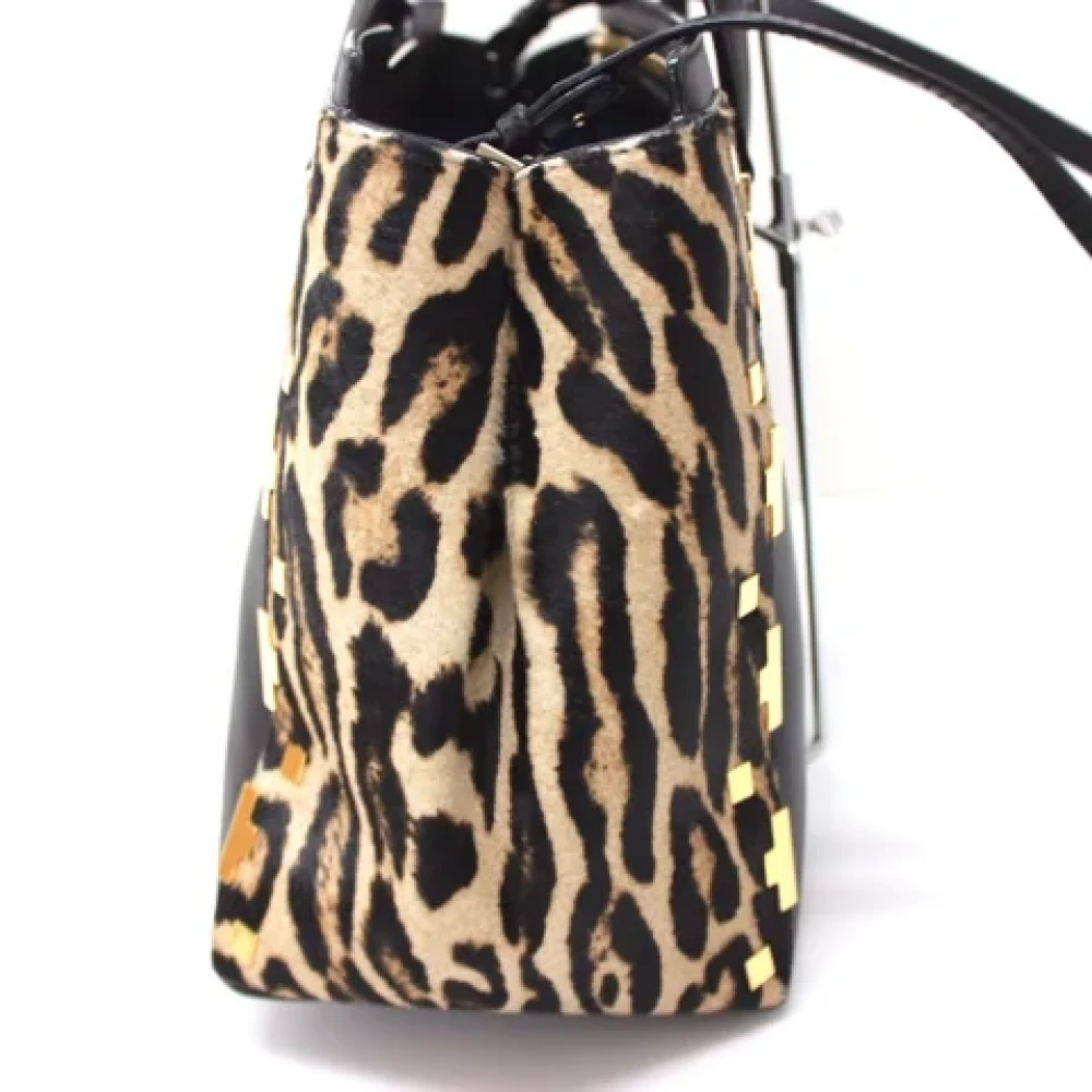 Jimmy Choo Pre-owned Leather handbags Brown Dames