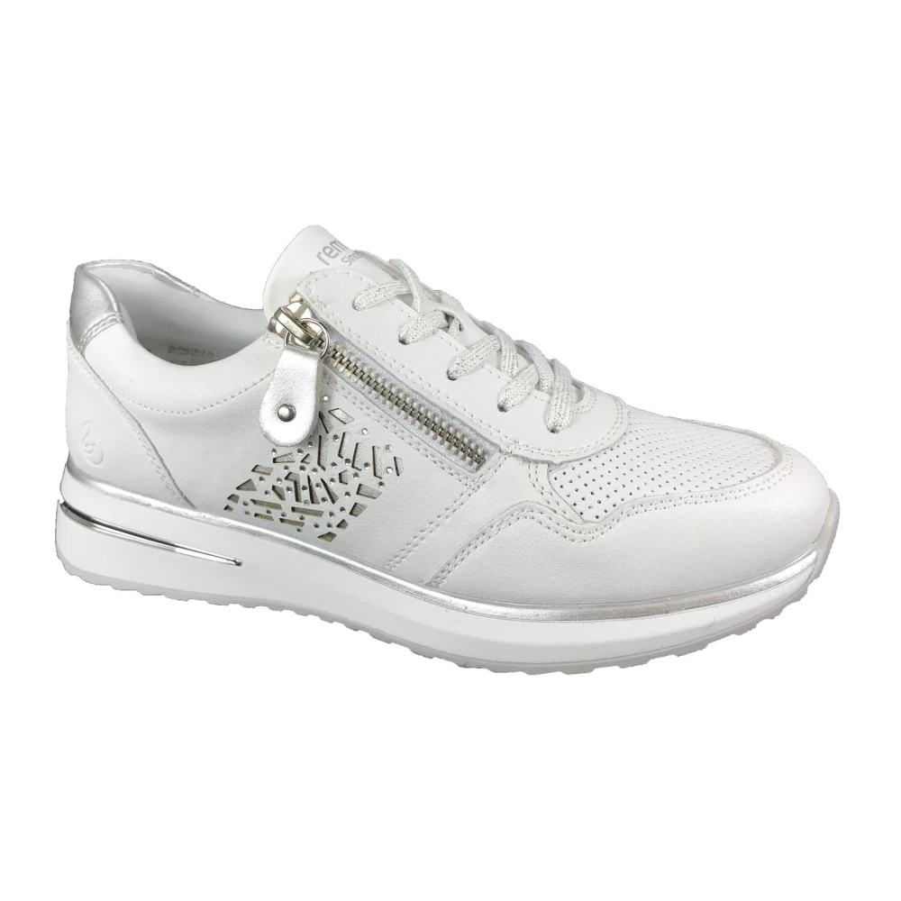 Remonte D1G00 Low-top Sneaker Dames Schoenen Wit