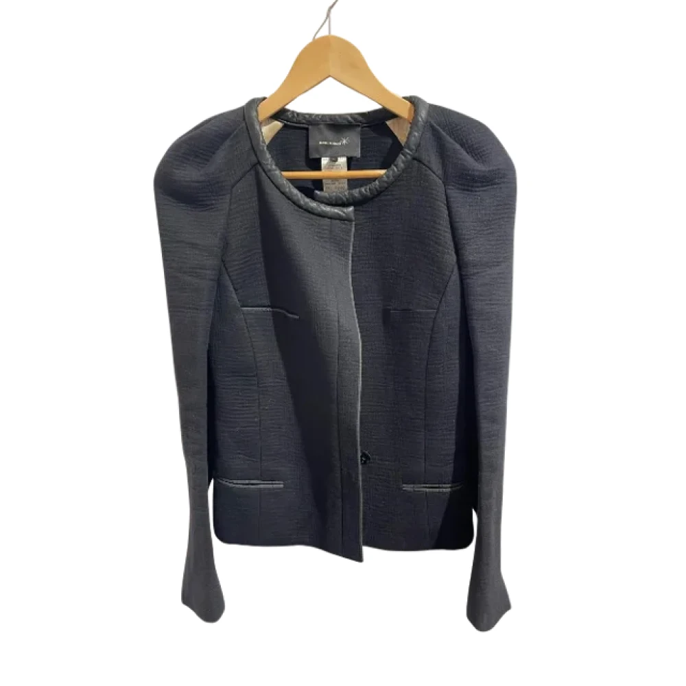 Isabel Marant Pre-owned Cotton outerwear Black Dames
