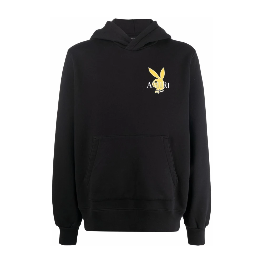 Amiri Hoodie met Cappuccio Stijl Black Heren