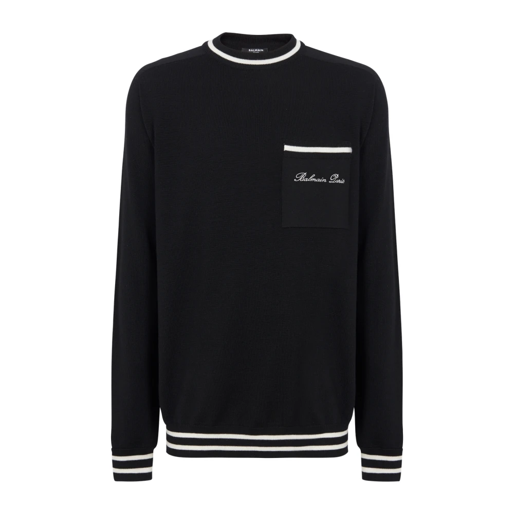 Knitwear > Round-neck Knitwear - - Balmain - Modalova