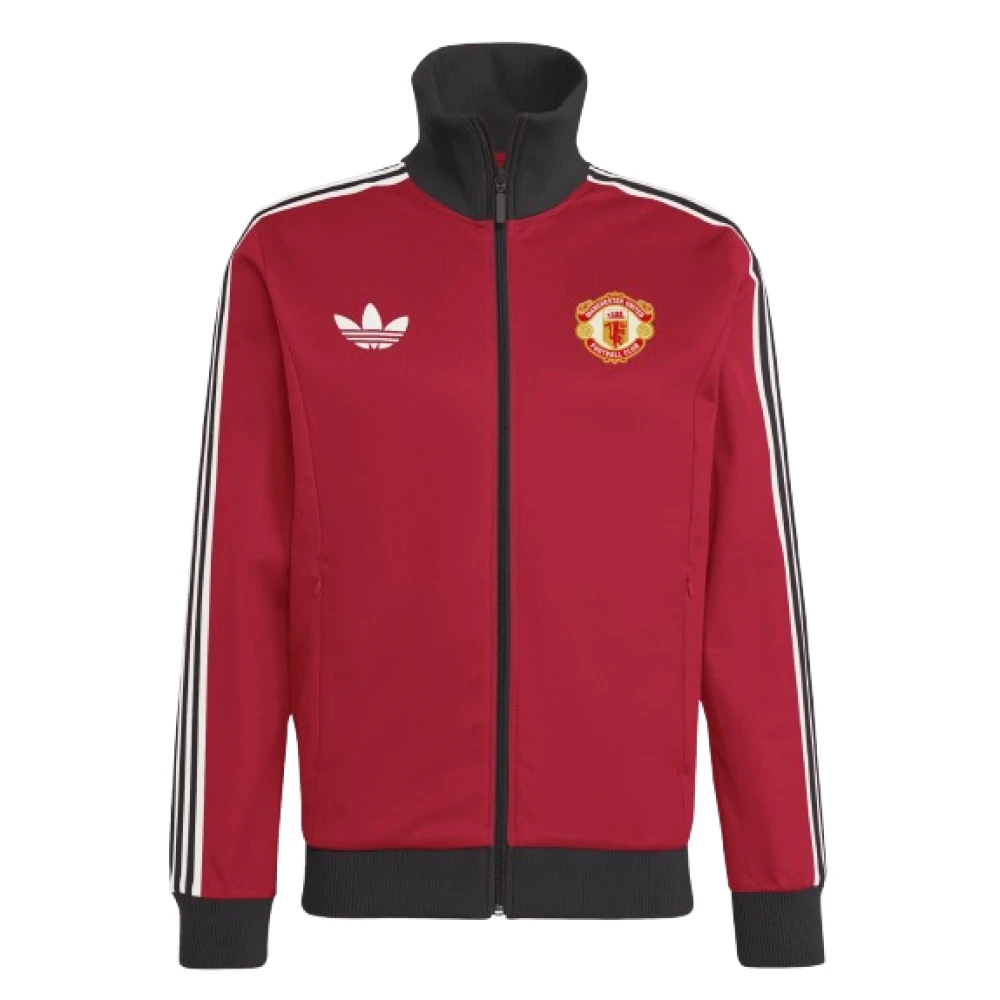 Adidas Manchester United Beckenbauer Track Top Red, Herr