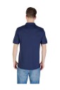 polo-en-coton-bleu