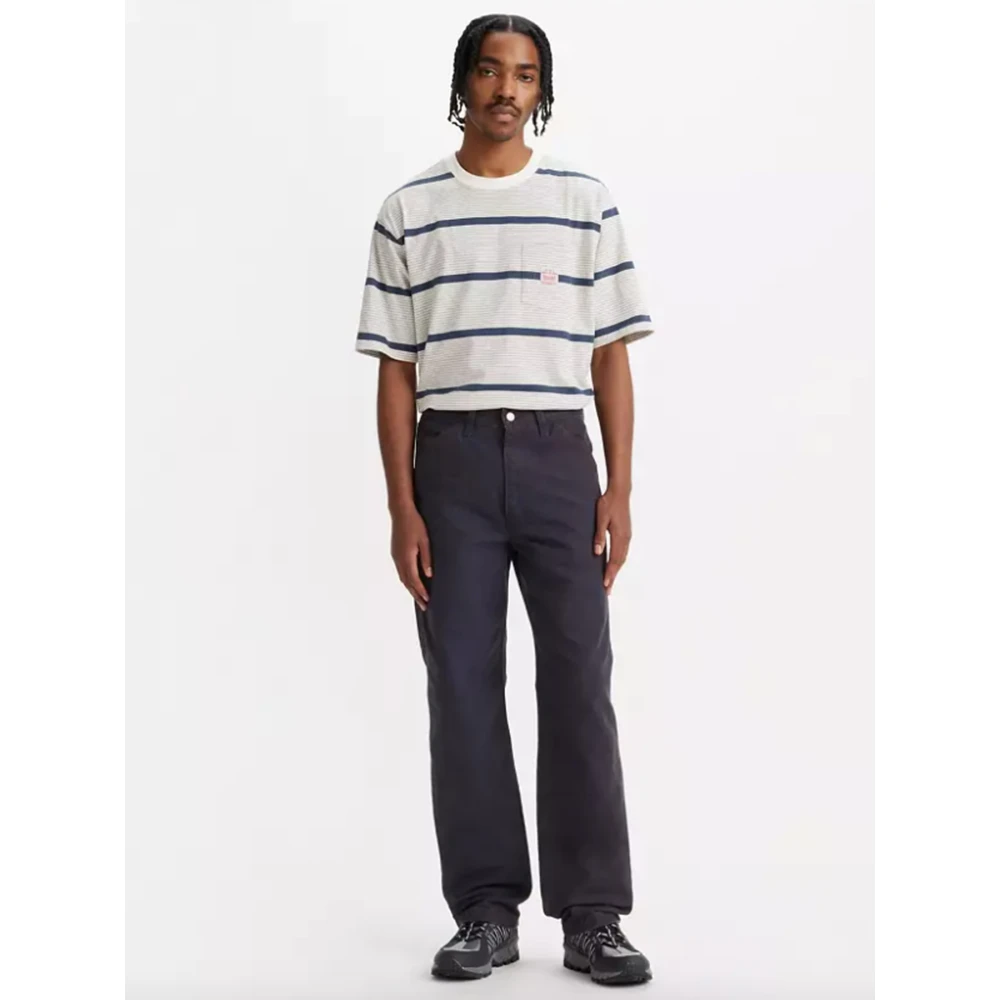 Levi's Carpenter 568™ Rechte Wijde Pijp Broek (Dress Blues Nebula Blauw) Black Heren