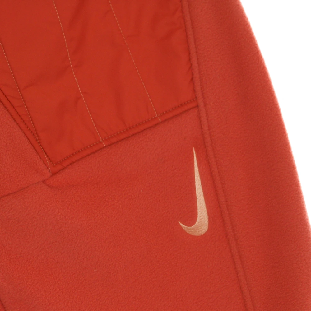 Nike Gewatteerde Fleece Trainingsbroek Kreeft Rood Orange Dames