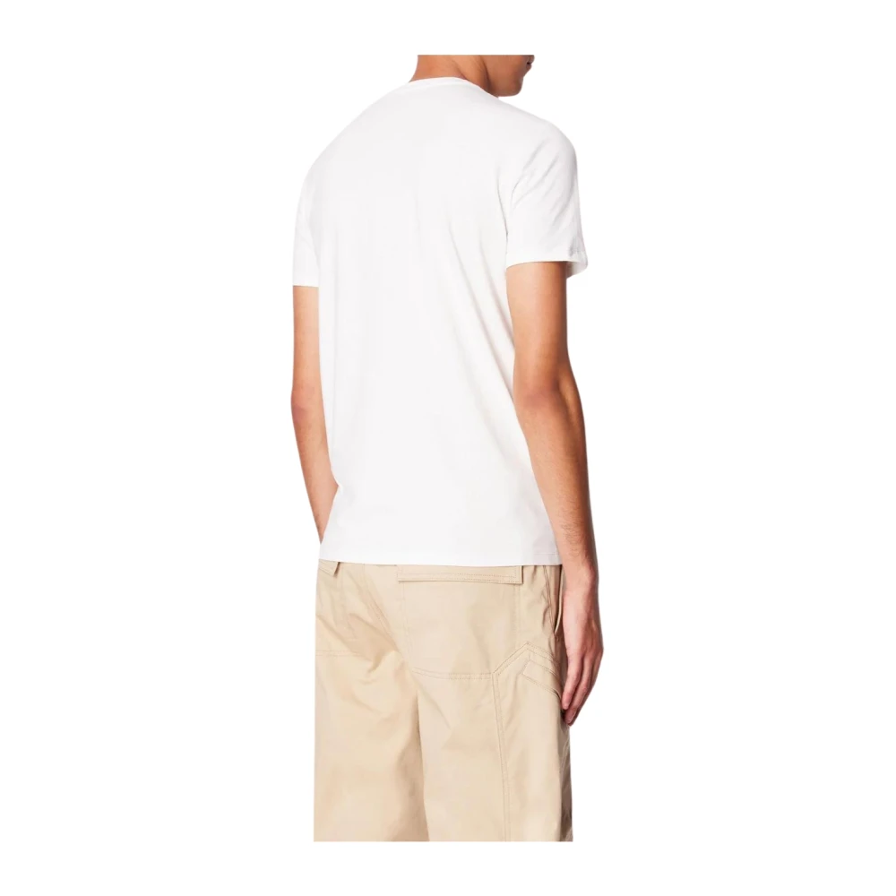 Armani Exchange Basic Tee White Heren