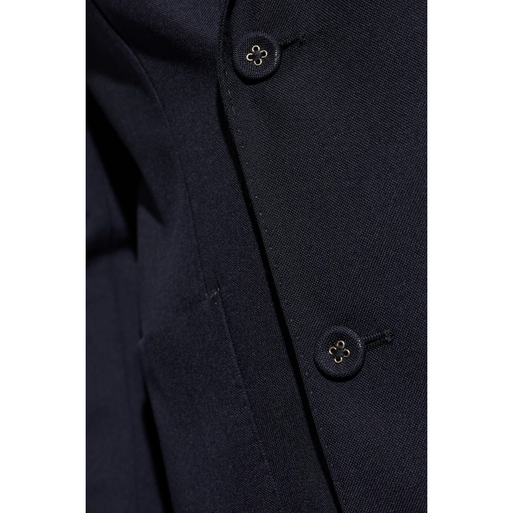 Officine Générale Wollen Blazer Blue Heren