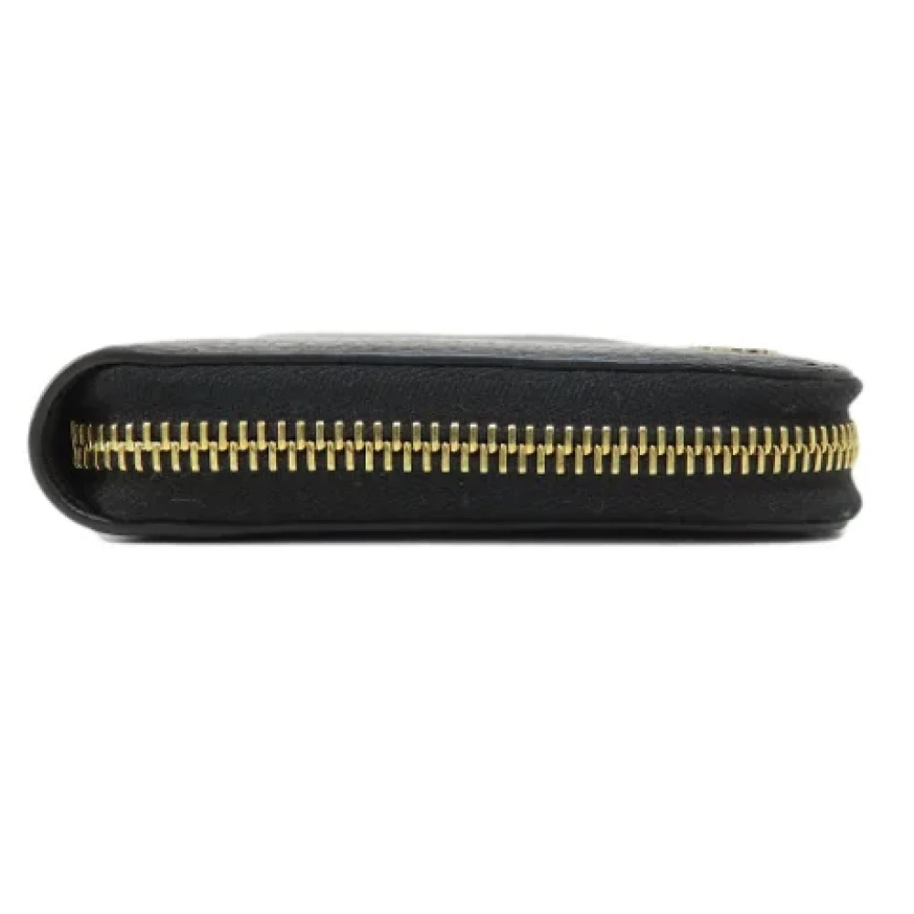 Gucci Vintage Pre-owned Leather wallets Black Dames