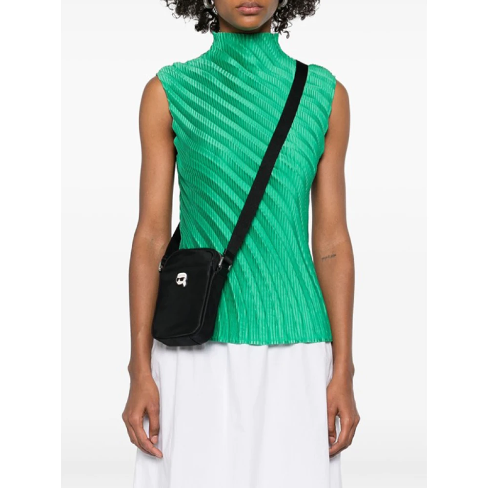 Karl Lagerfeld Ikon crossbody tas Black Dames
